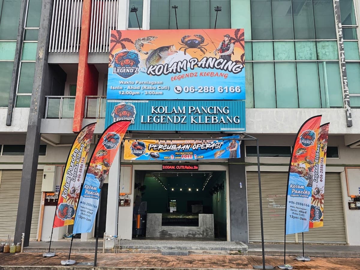 Kolam Pancing LegendZ Klebang Melaka (Udang Galah & Udang Harimau)